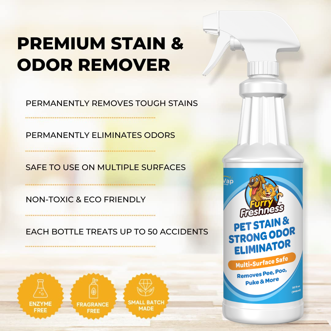 Stain & Odor Eliminator Spray Bottle Options