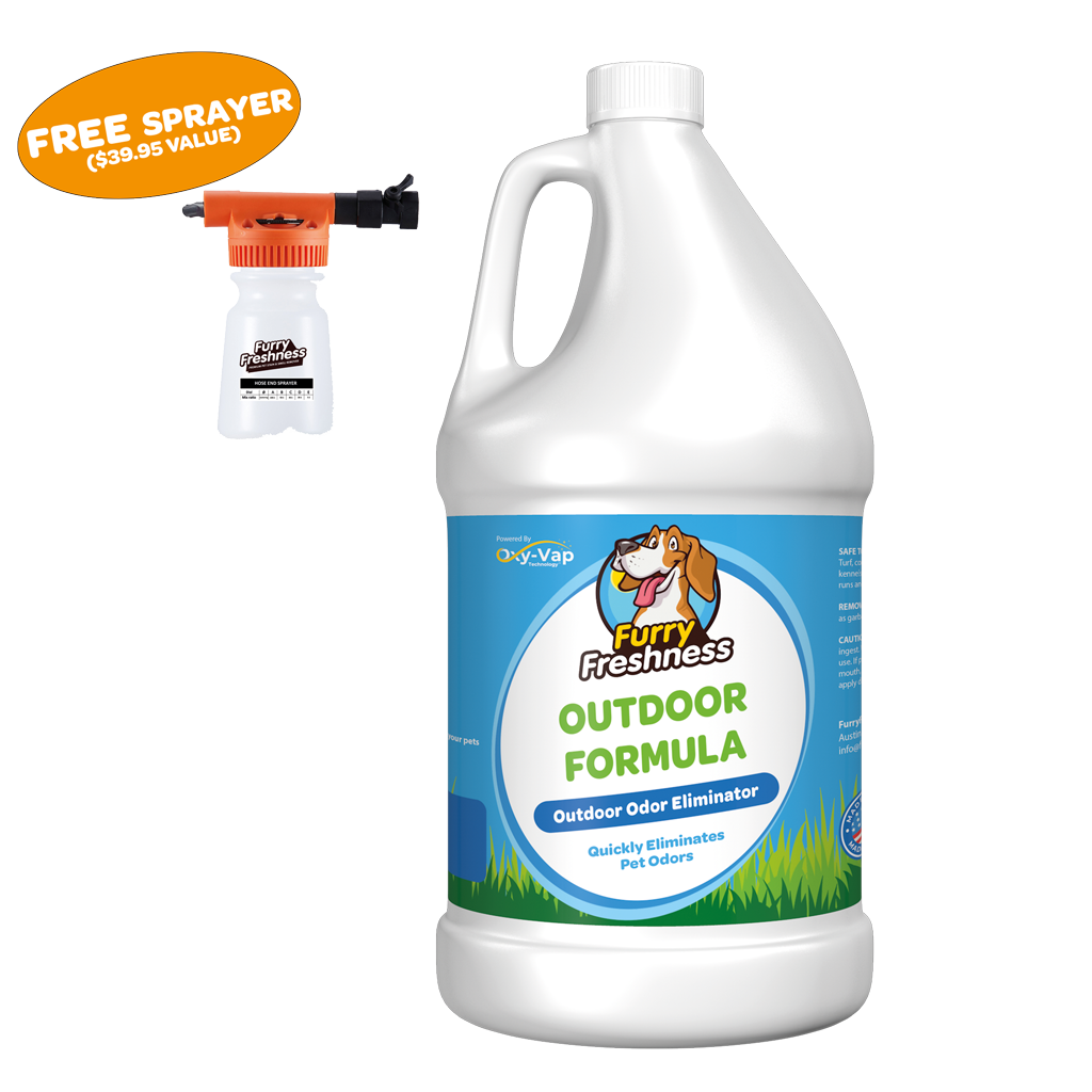 FurryFreshness Outdoor Formula + FREE Sprayer