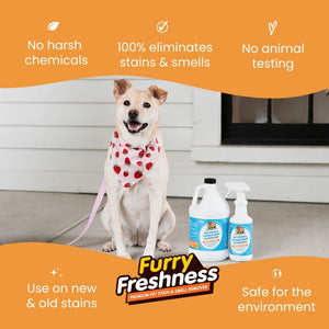 FurryFreshness Pet Stain & Odor Remover (Multiple Sizes)