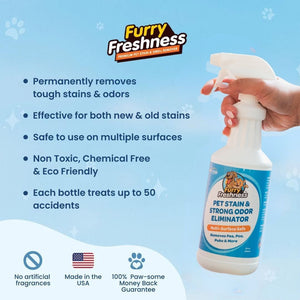 FurryFreshness Pet Stain & Odor Remover